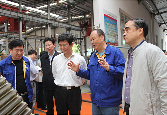 市委常委、組織部部長(zhǎng)汪偉一行蒞臨我公司指導(dǎo)工作